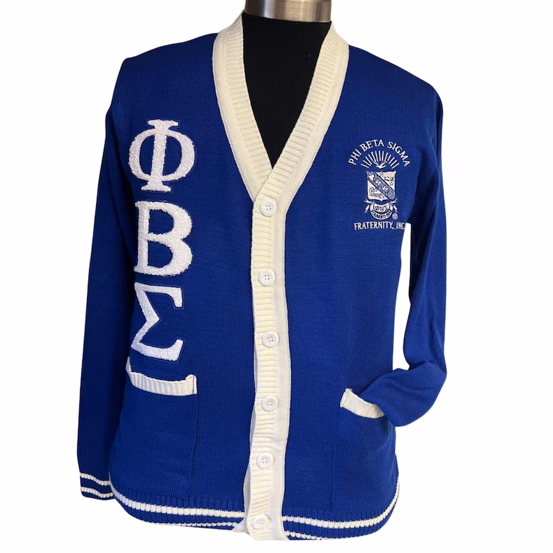 Phi Beta Sigma Lightweight Cardigan - Image 2