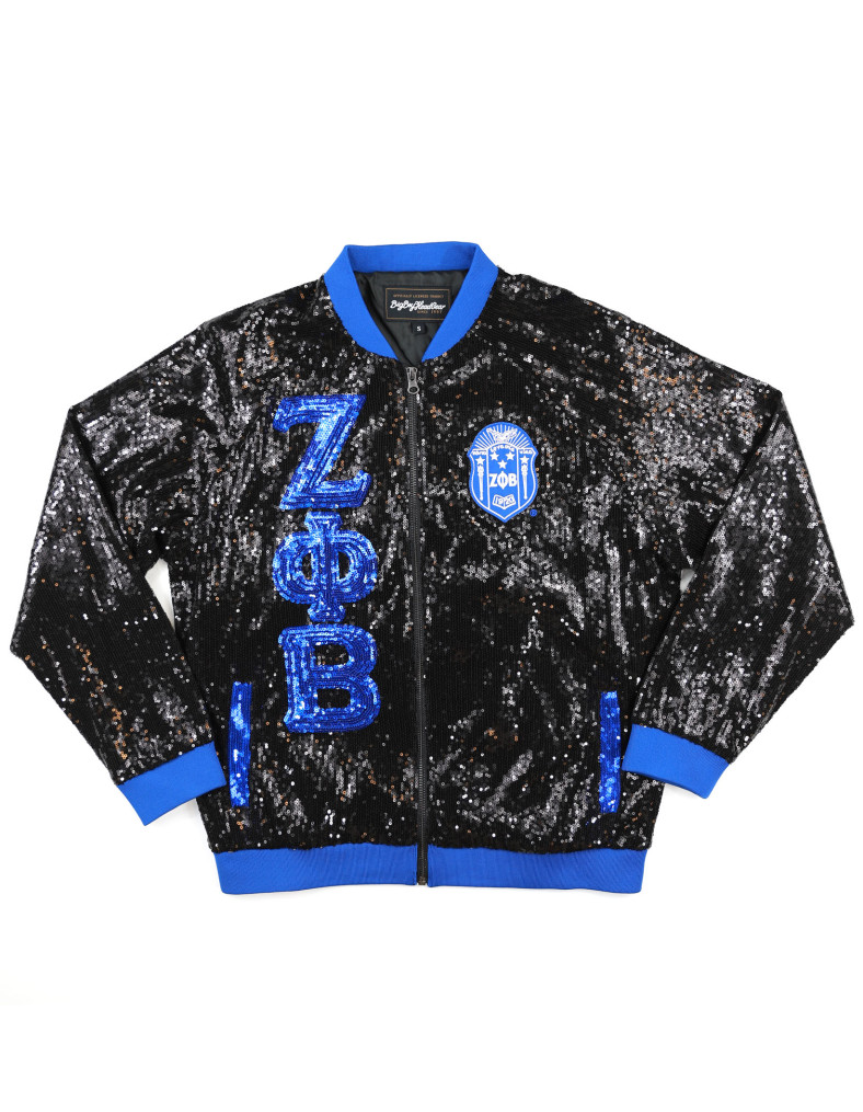 ZPB SEQUIN JACKET_BLACK