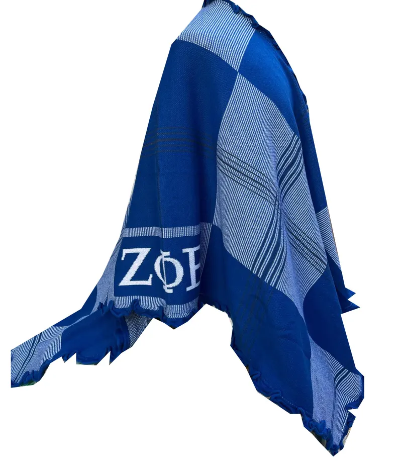 New Zeta Phi Beta Ruffle Wrap - Image 2